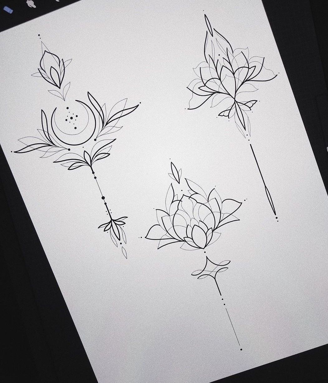 flowers tattoo