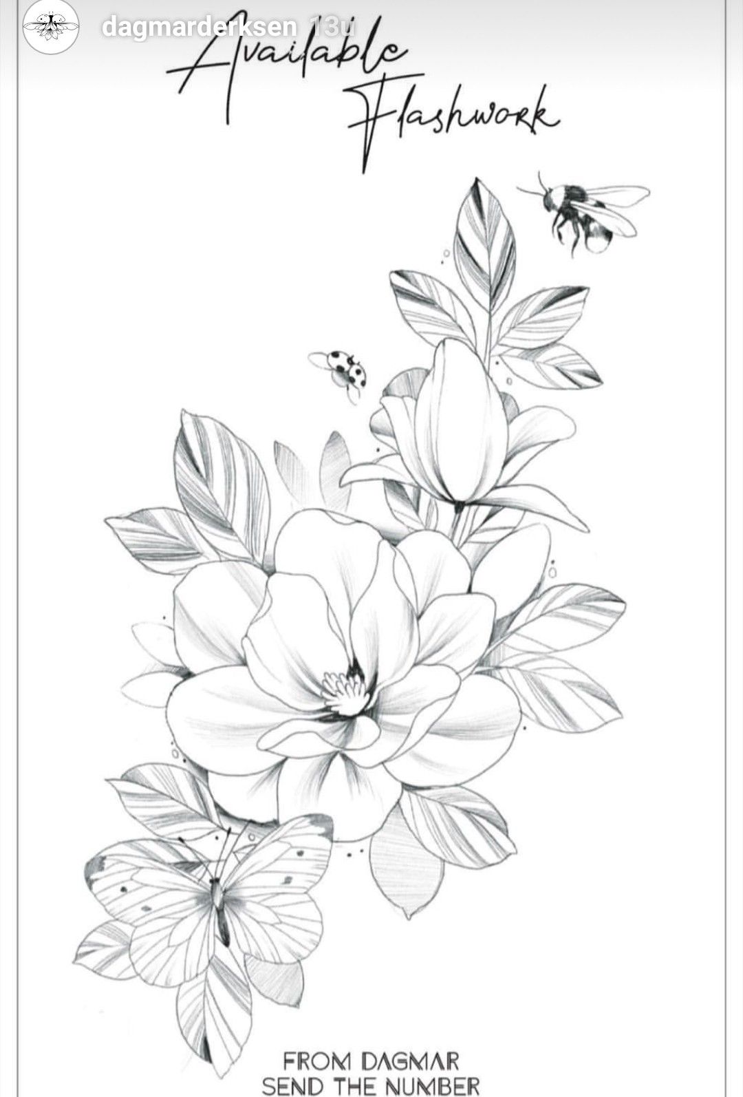 flowers tattoo