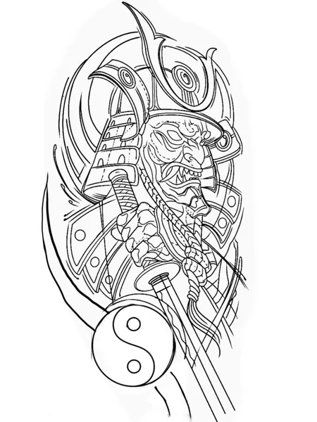 900+ ý tưởng hay nhất về Samurai tattoo trong 2026