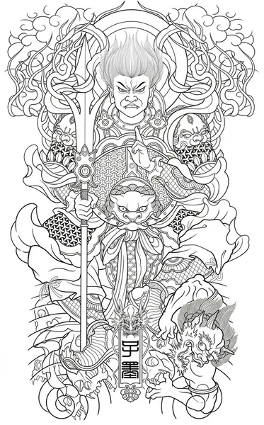 900+ ý tưởng hay nhất về Samurai tattoo trong 2026