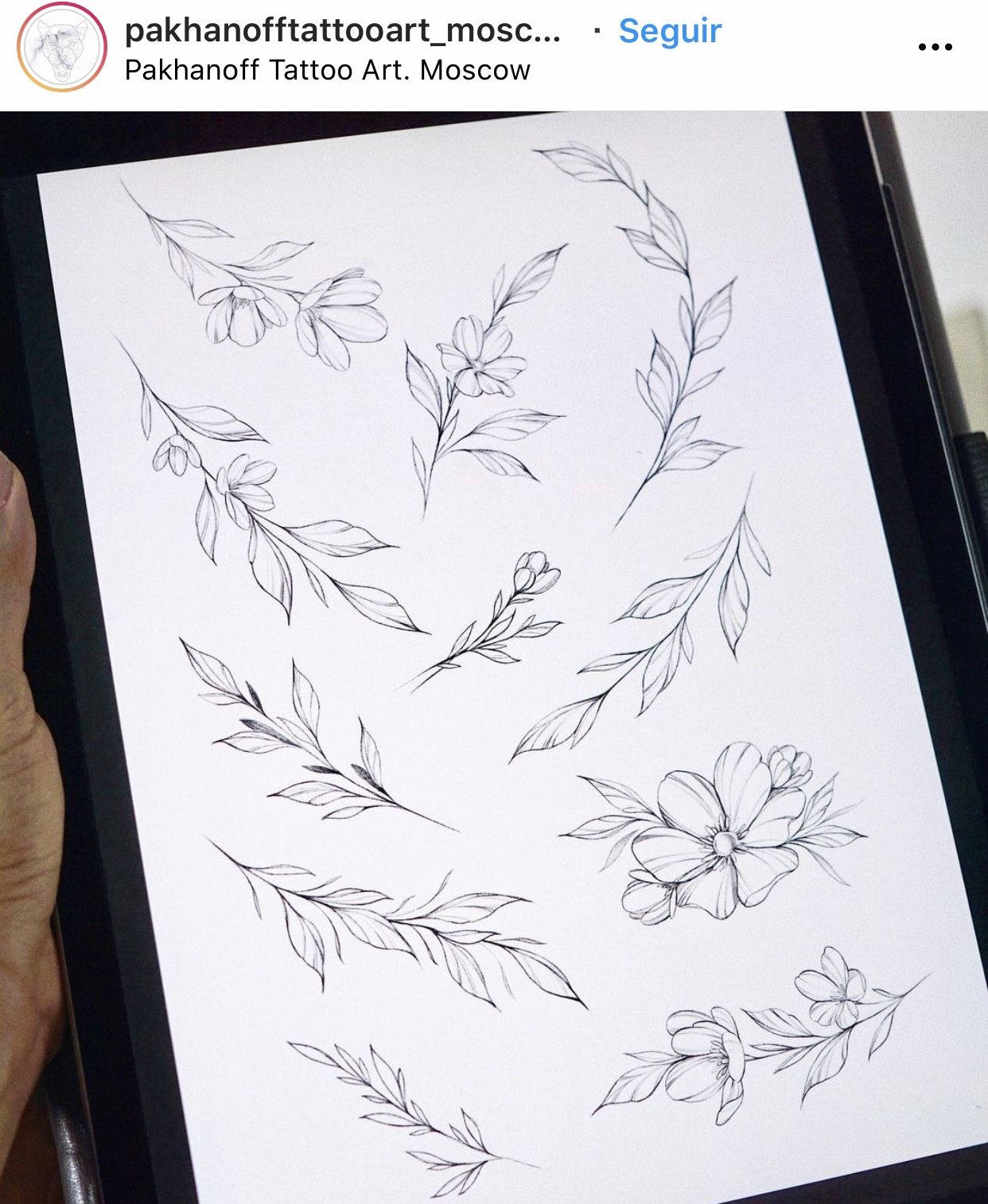 flowers tattoo