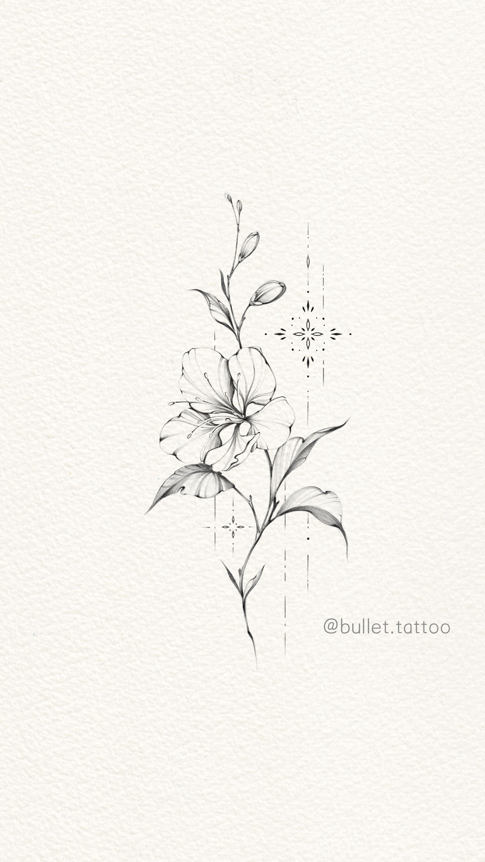 flowers tattoo