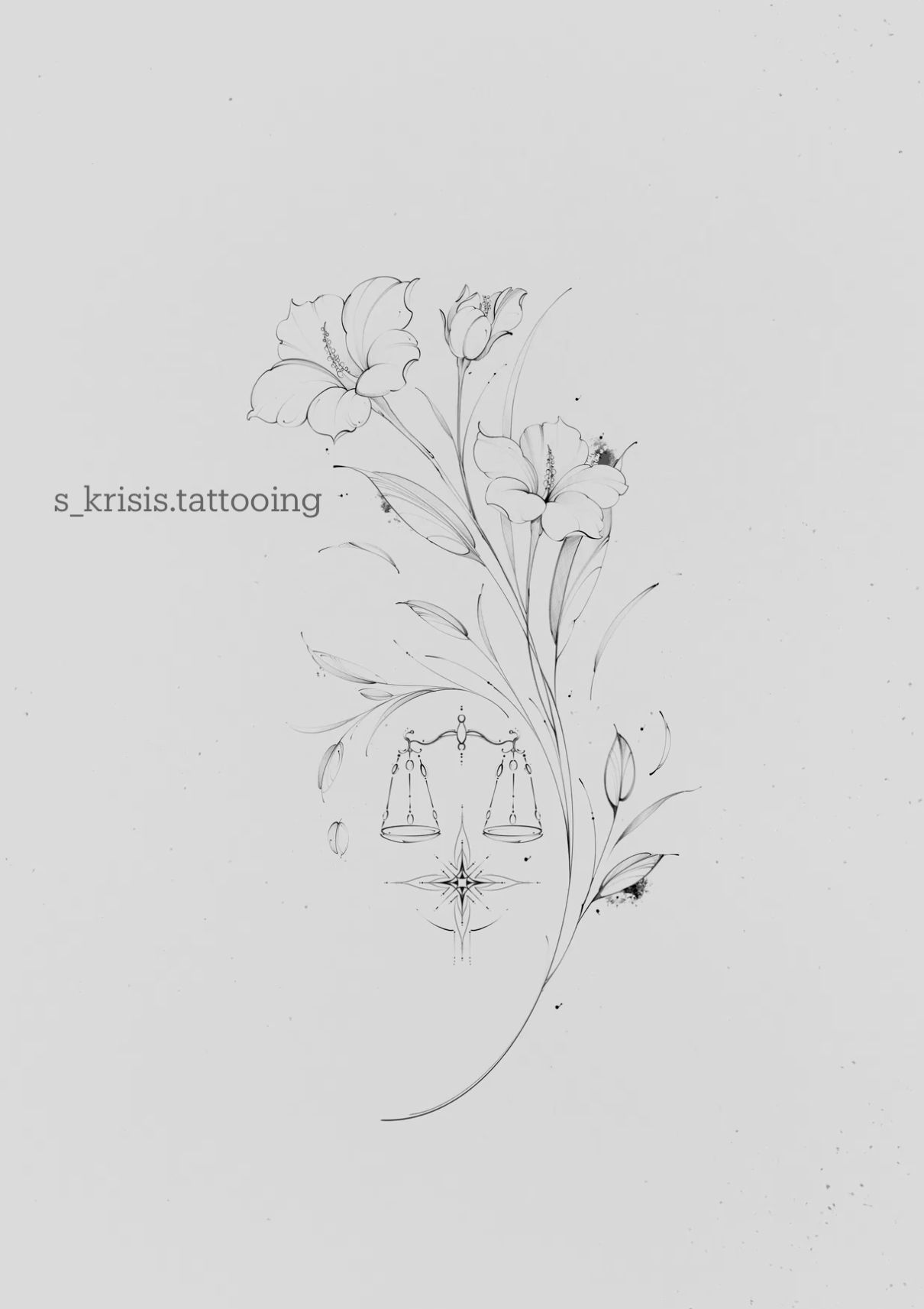 flowers tattoo