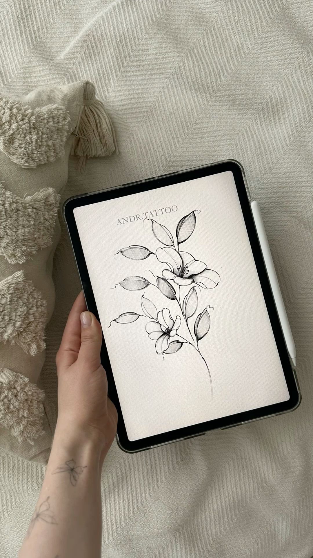 flowers tattoo