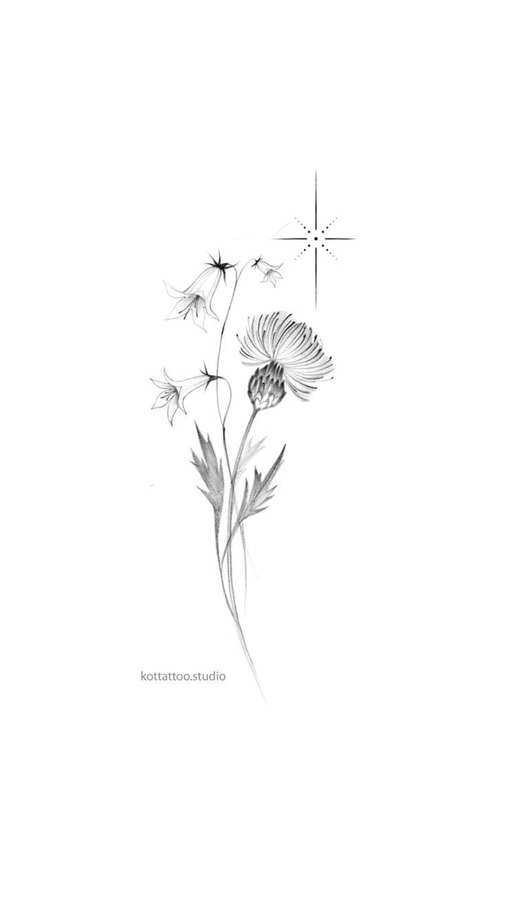 flowers tattoo