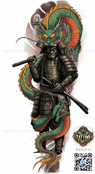 900+ ý tưởng hay nhất về Samurai tattoo trong 2026