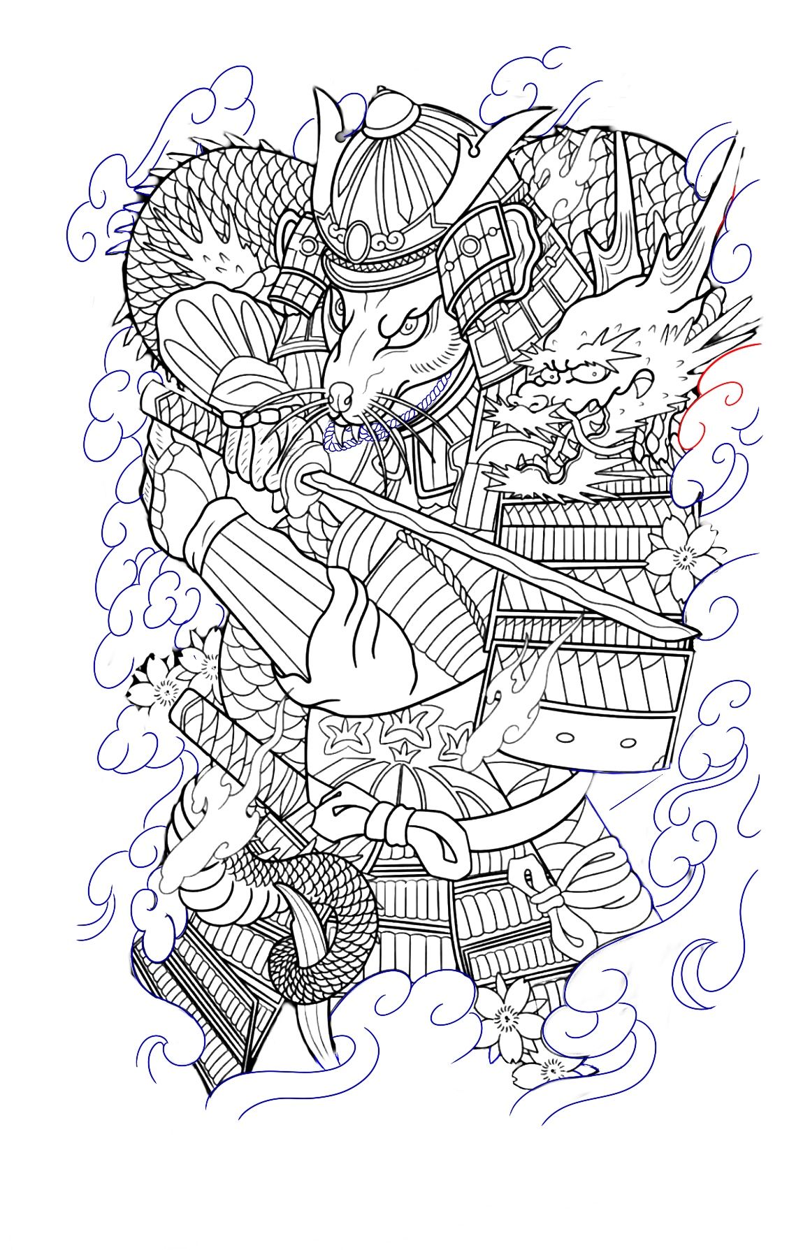 900+ ý tưởng hay nhất về Samurai tattoo trong 2026