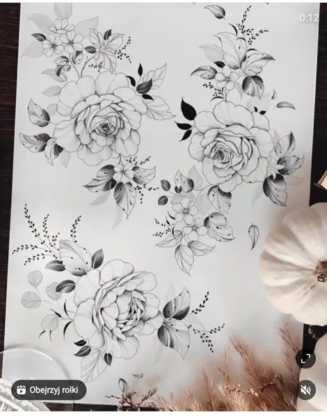 flowers tattoo