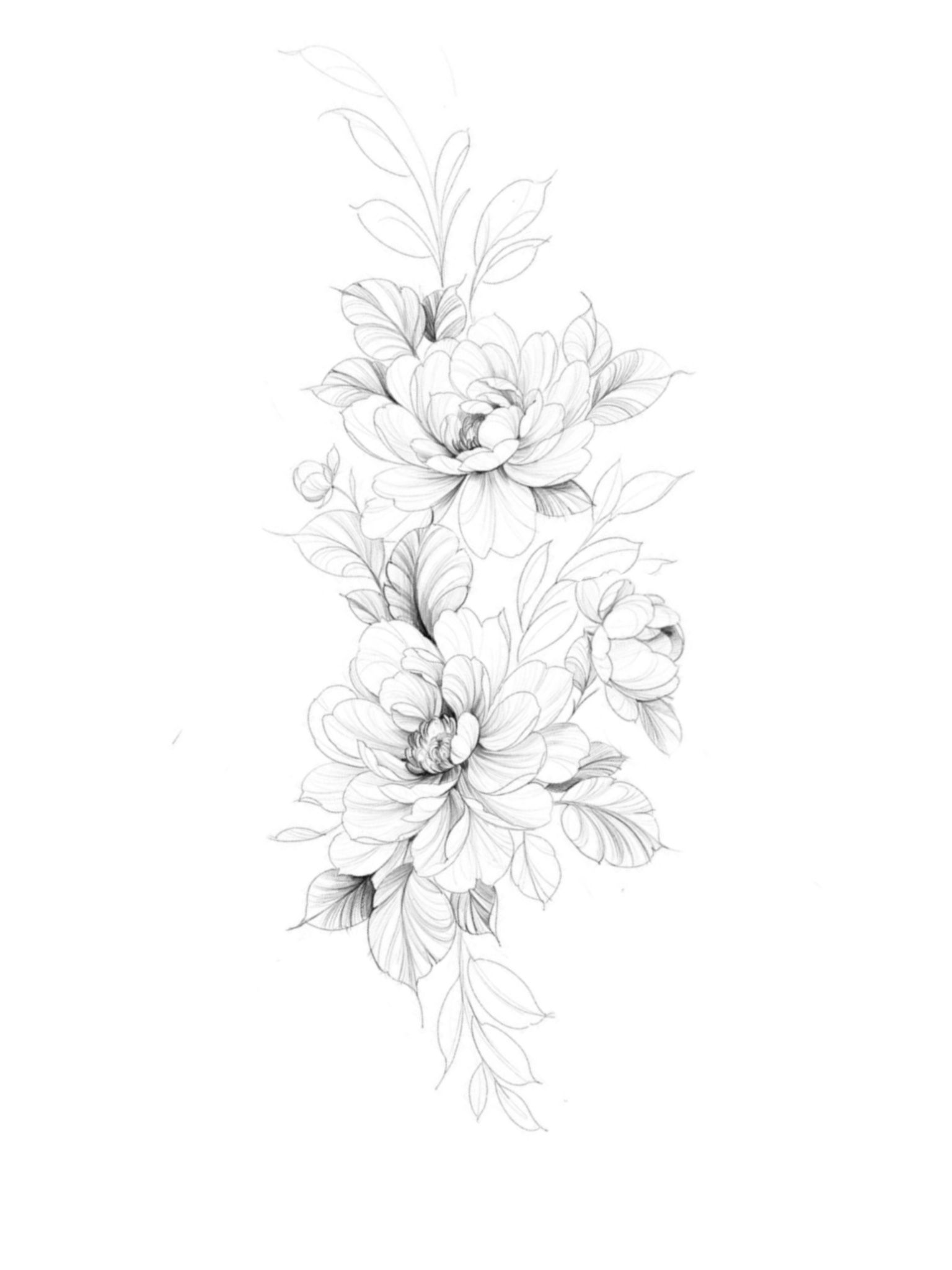 flowers tattoo