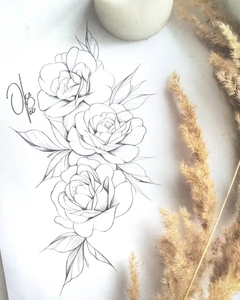 flowers tattoo