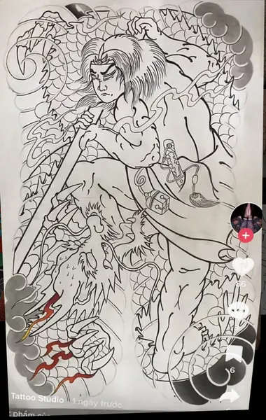 900+ ý tưởng hay nhất về Samurai tattoo trong 2026