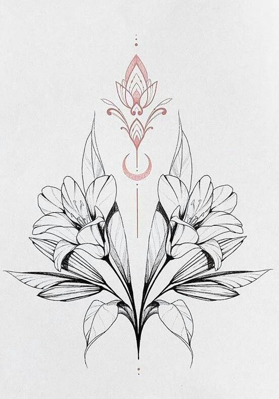 flowers tattoo
