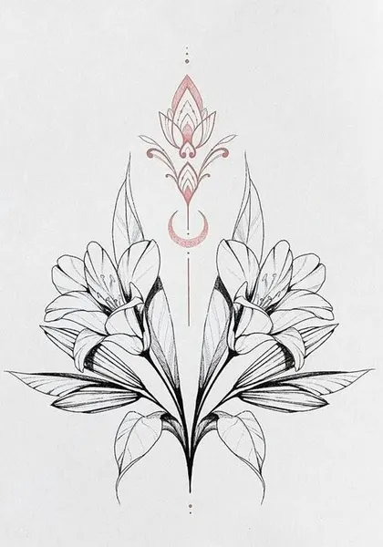 flowers tattoo