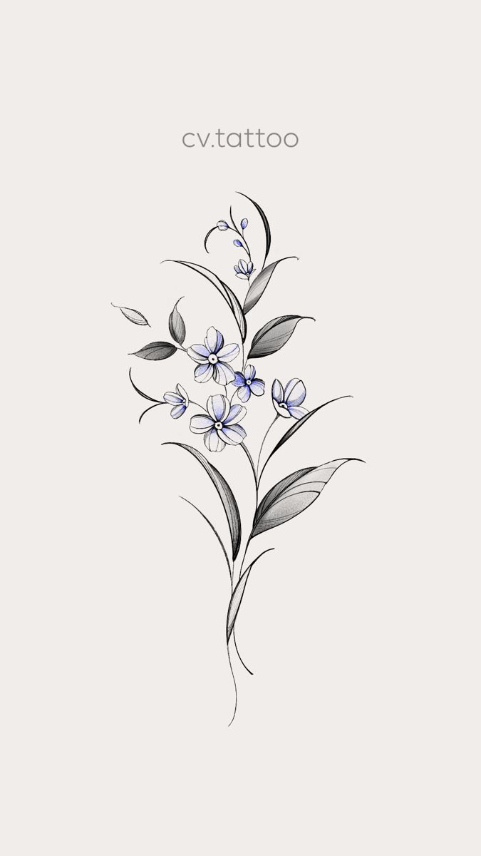 flowers tattoo
