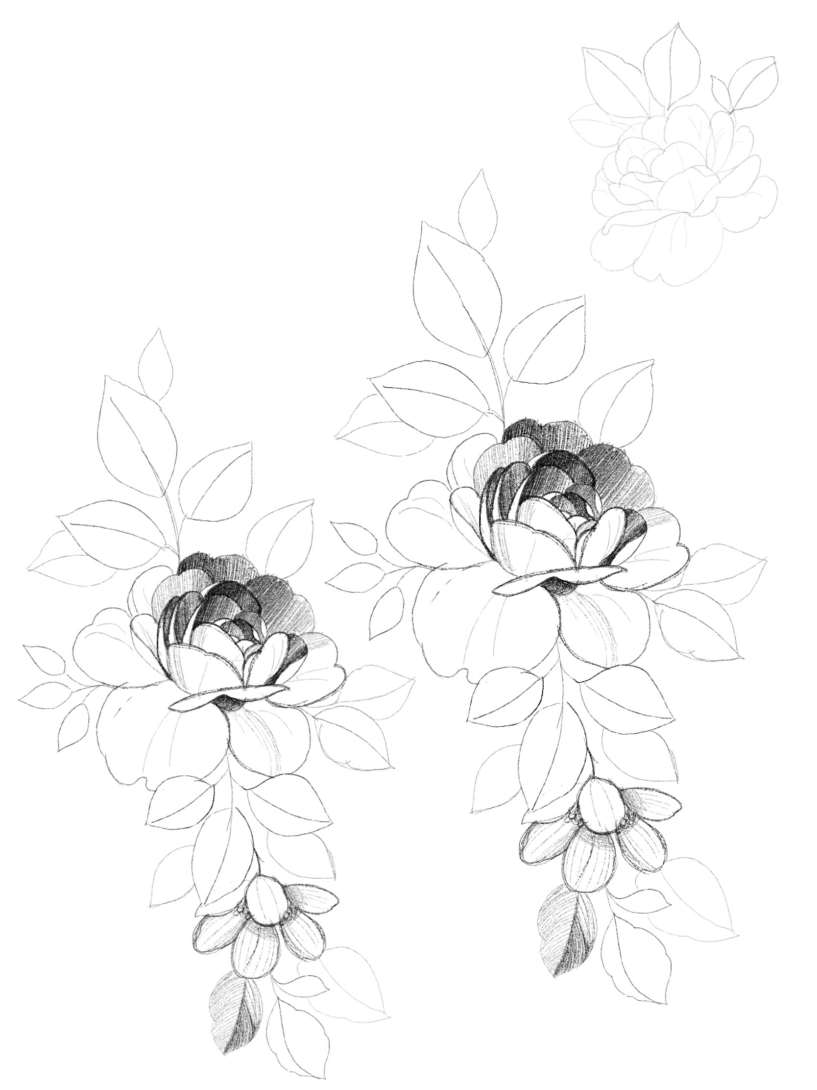 flowers tattoo