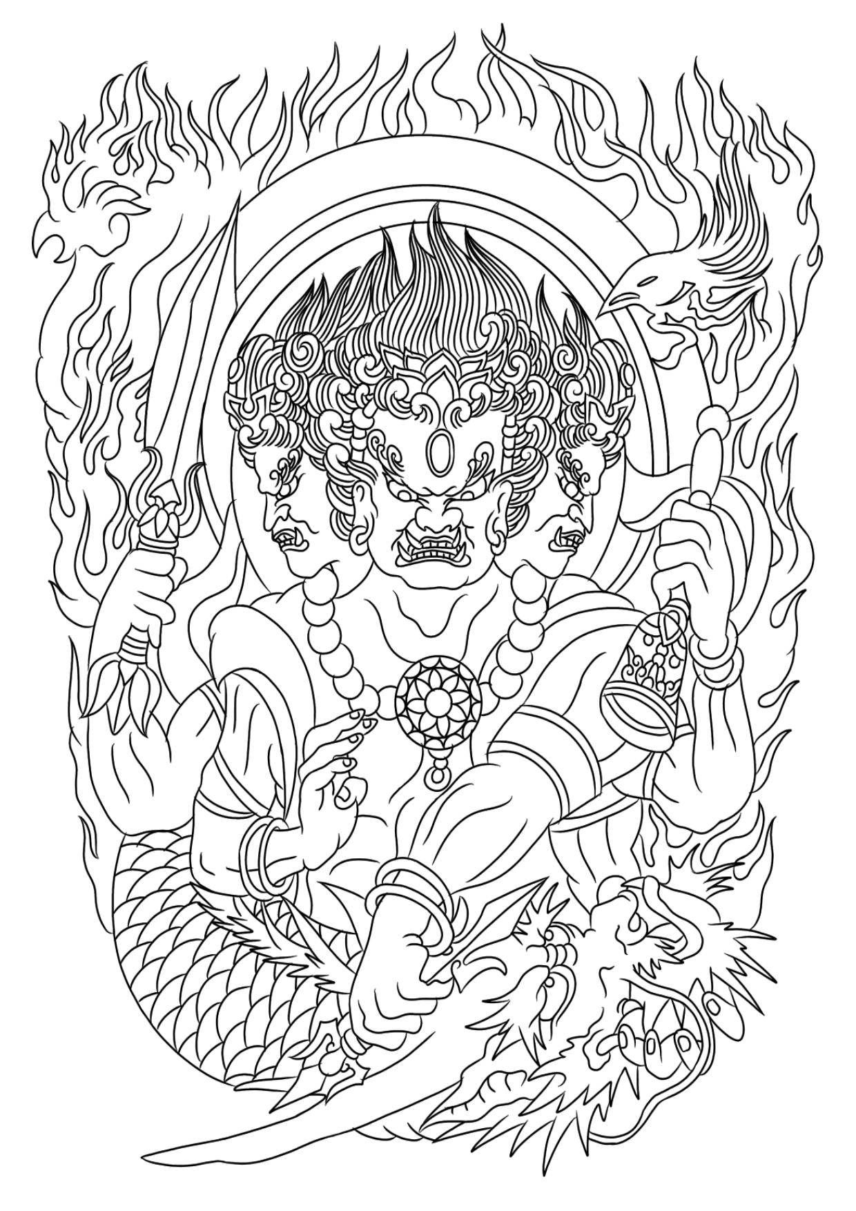 900+ ý tưởng hay nhất về Samurai tattoo trong 2026