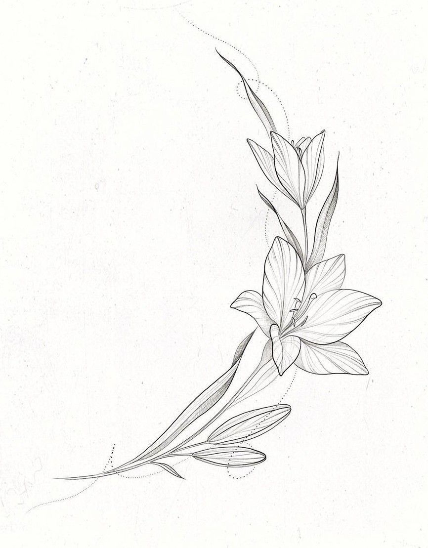 flowers tattoo