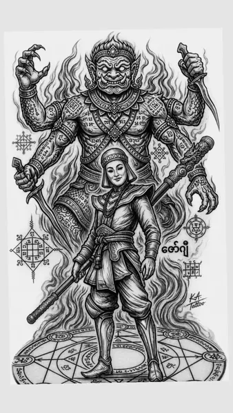 900+ ý tưởng hay nhất về Samurai tattoo trong 2026