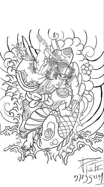 900+ ý tưởng hay nhất về Samurai tattoo trong 2026