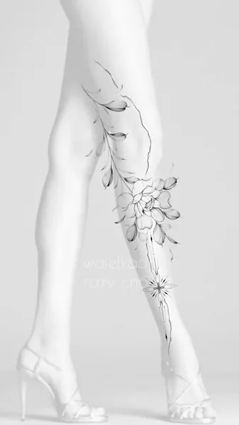 flowers tattoo