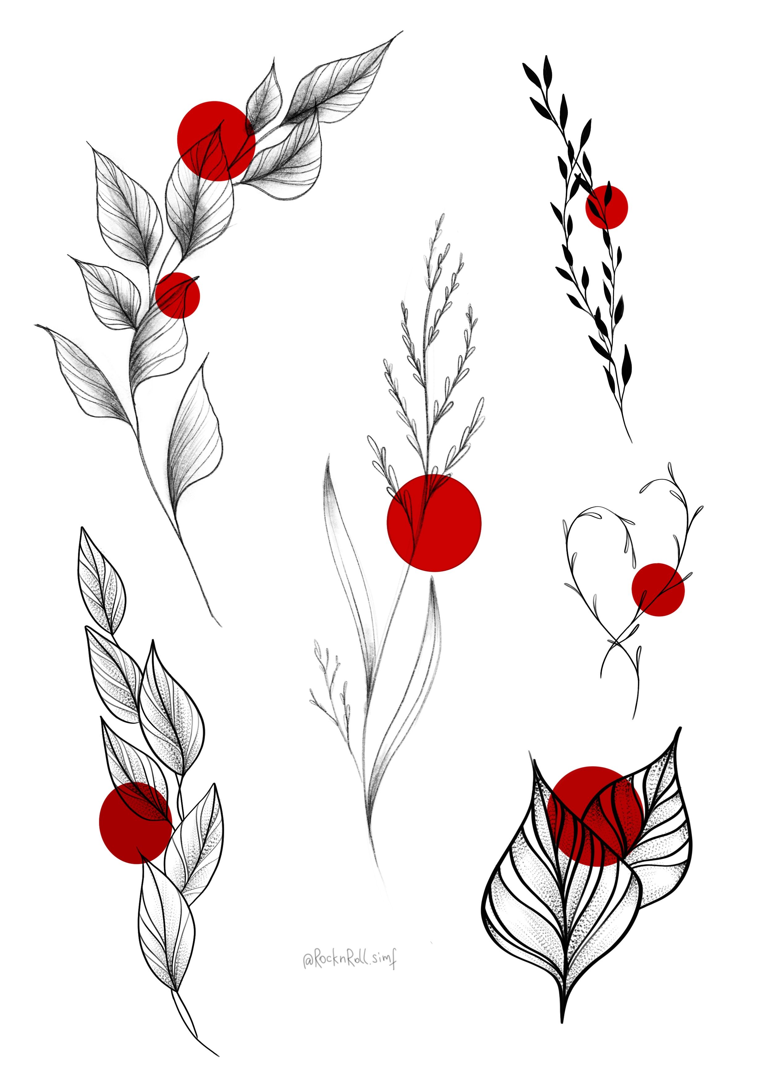 flowers tattoo