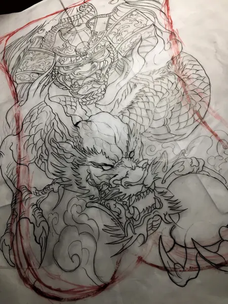 900+ ý tưởng hay nhất về Samurai tattoo trong 2026