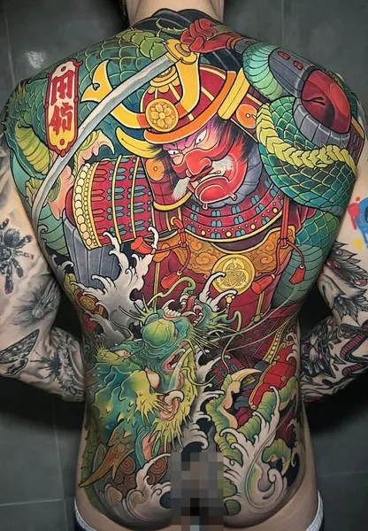 900+ ý tưởng hay nhất về Samurai tattoo trong 2026