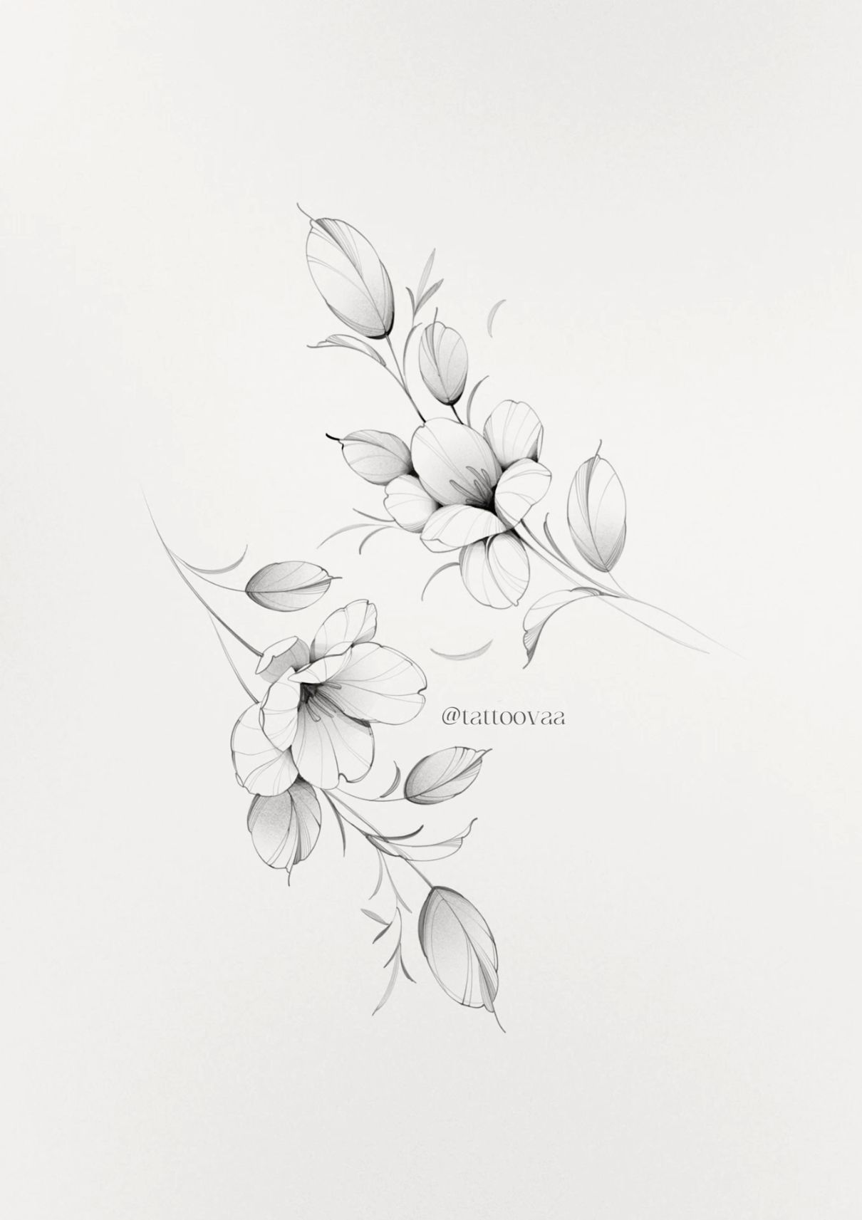 flowers tattoo