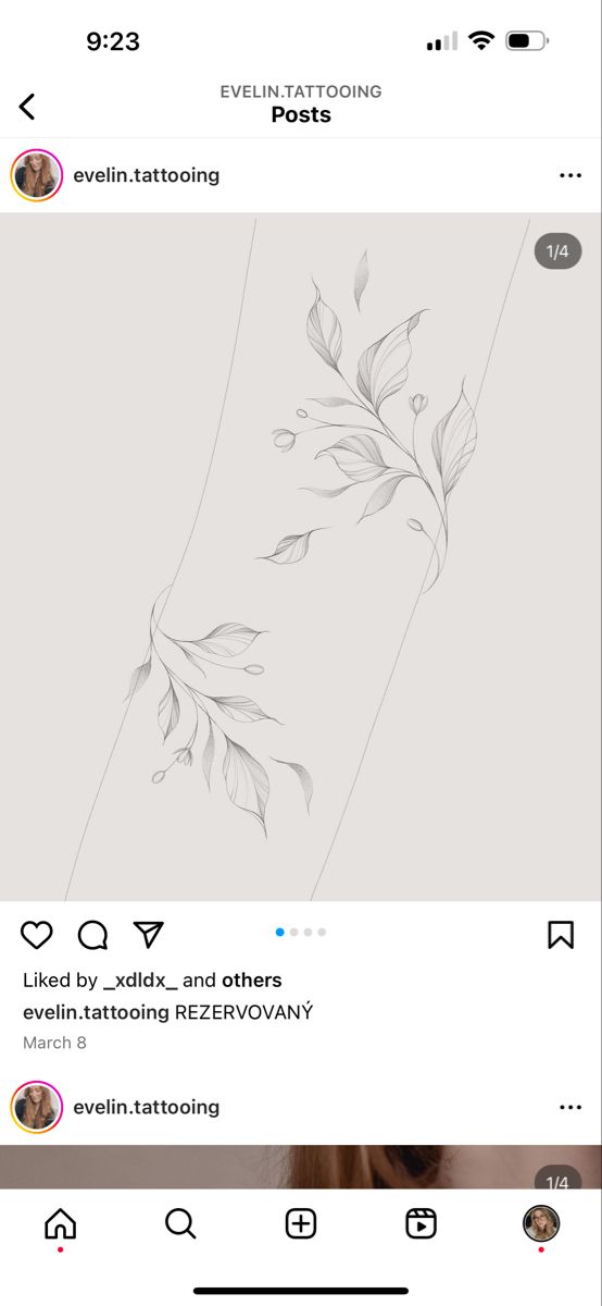 flowers tattoo