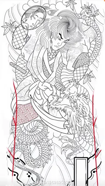 900+ ý tưởng hay nhất về Samurai tattoo trong 2026