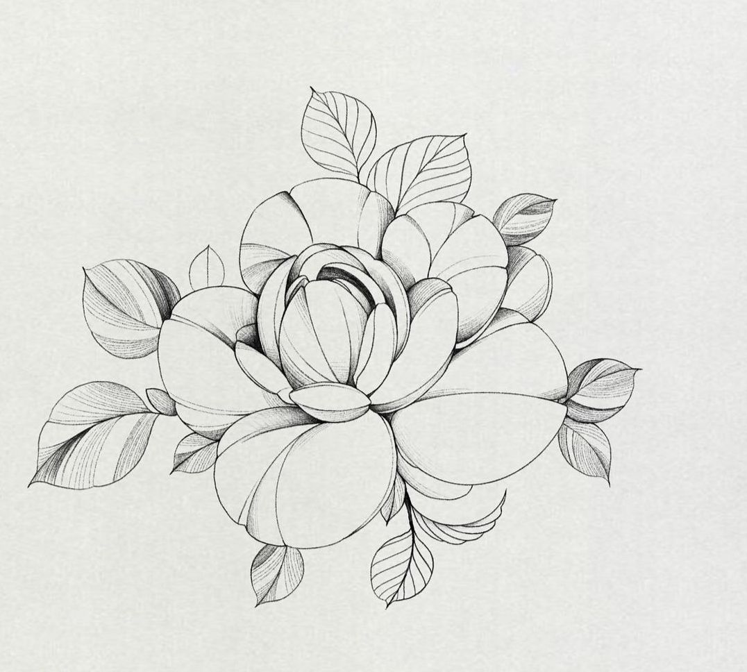 flowers tattoo