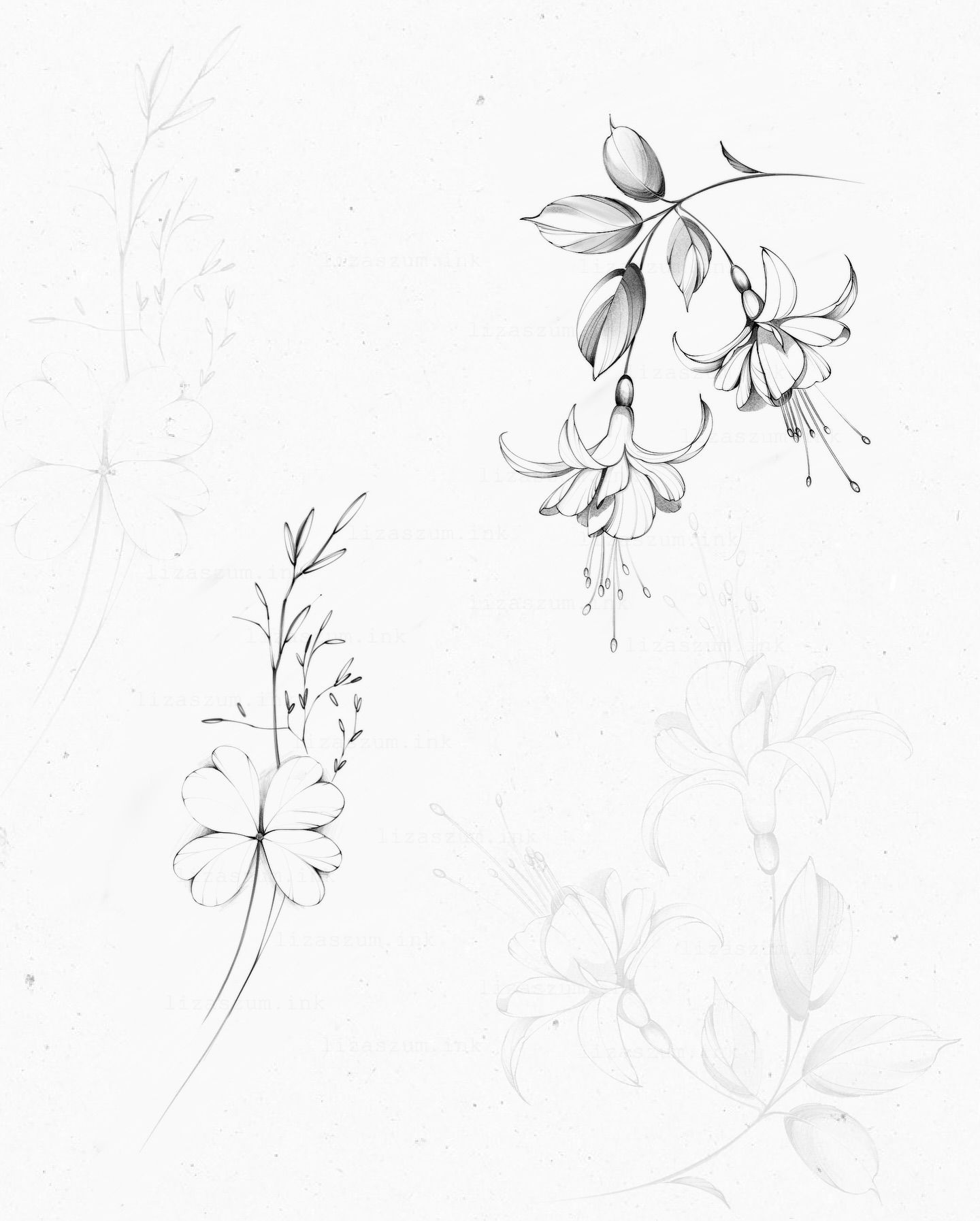 flowers tattoo