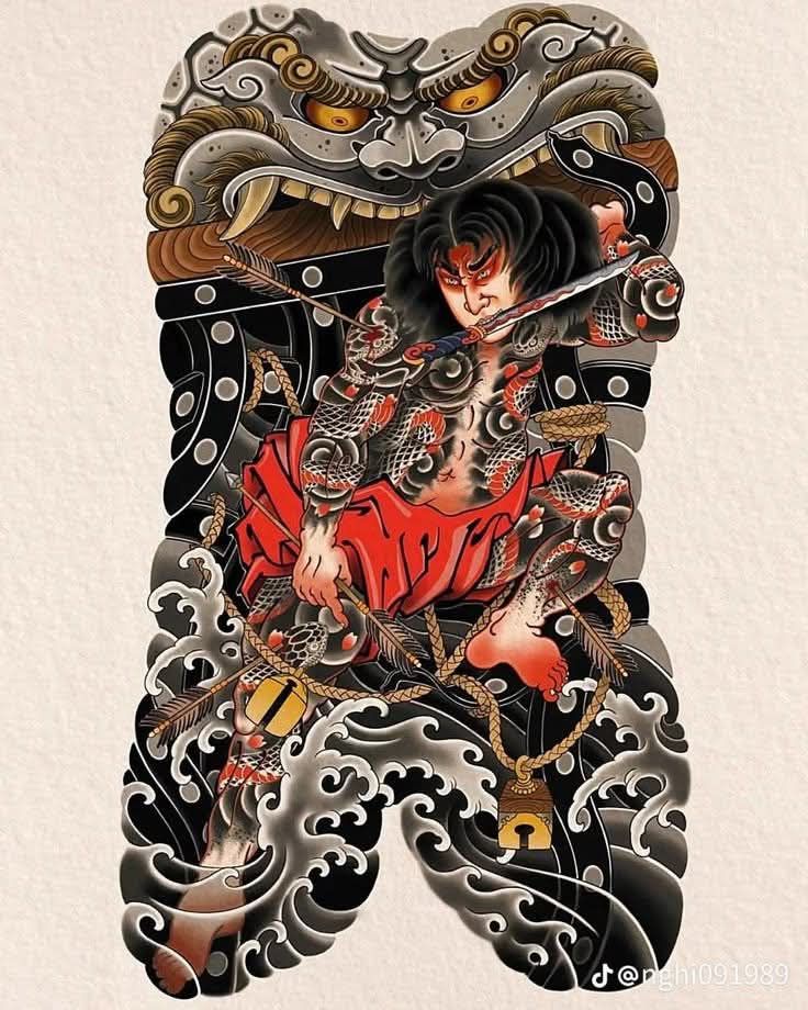 900+ ý tưởng hay nhất về Samurai tattoo trong 2026