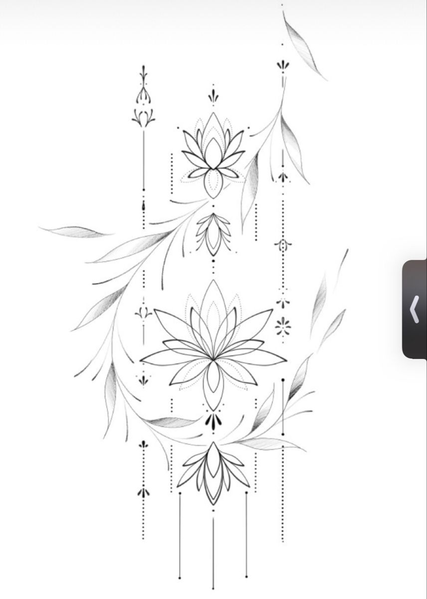 flowers tattoo