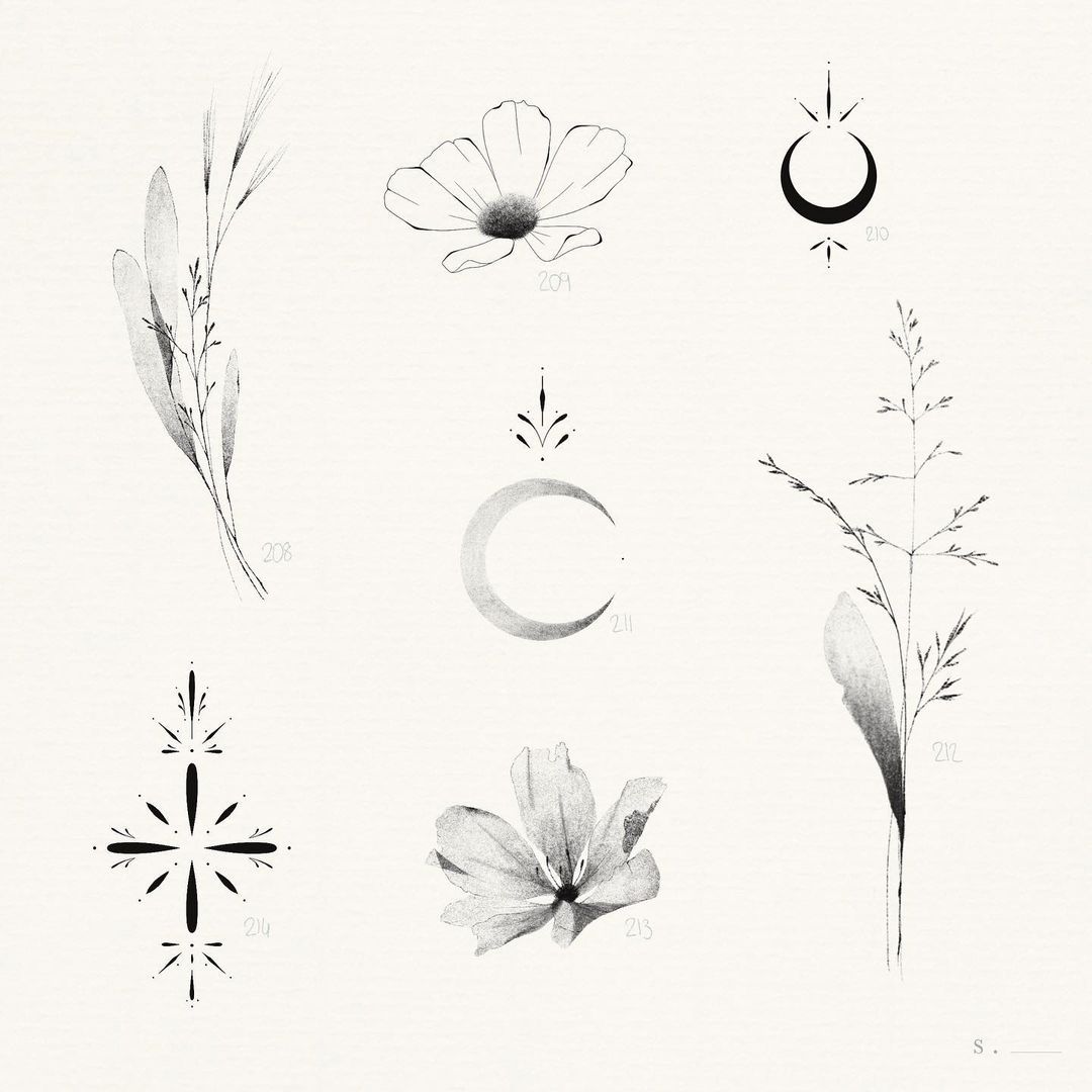 flowers tattoo