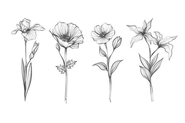 flowers tattoo