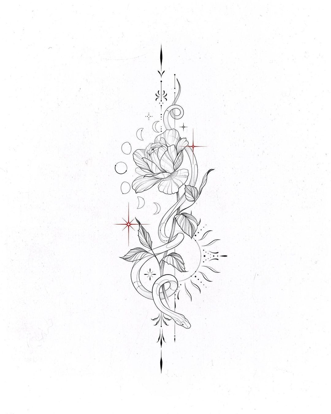 flowers tattoo