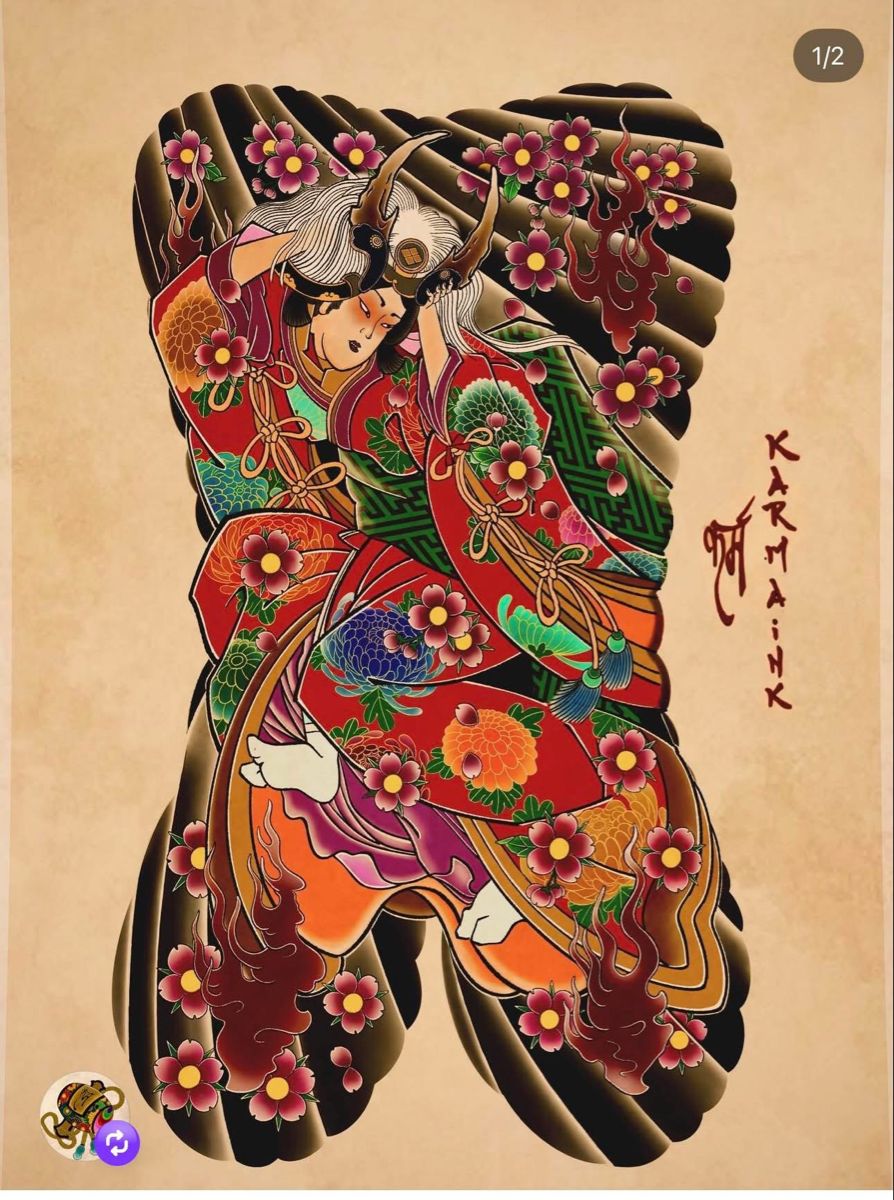 900+ ý tưởng hay nhất về Samurai tattoo trong 2026