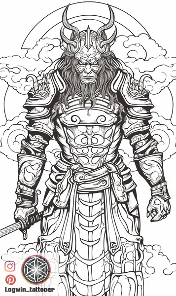 900+ ý tưởng hay nhất về Samurai tattoo trong 2026