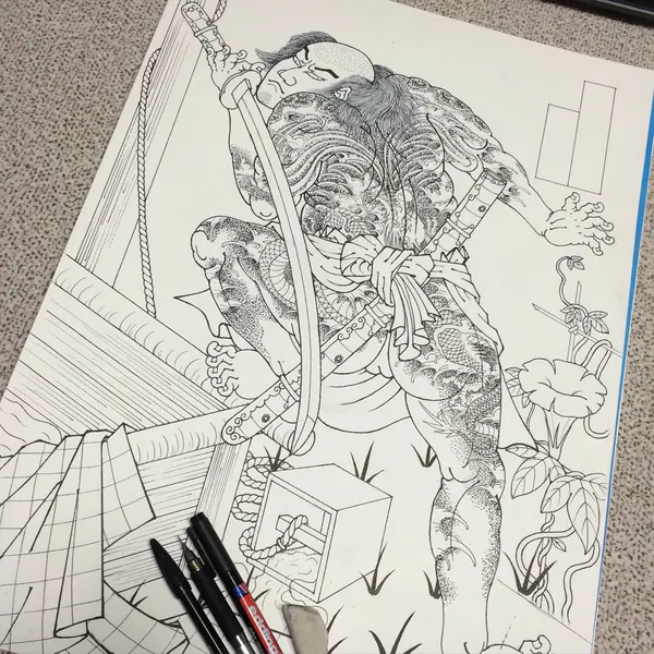 900+ ý tưởng hay nhất về Samurai tattoo trong 2026