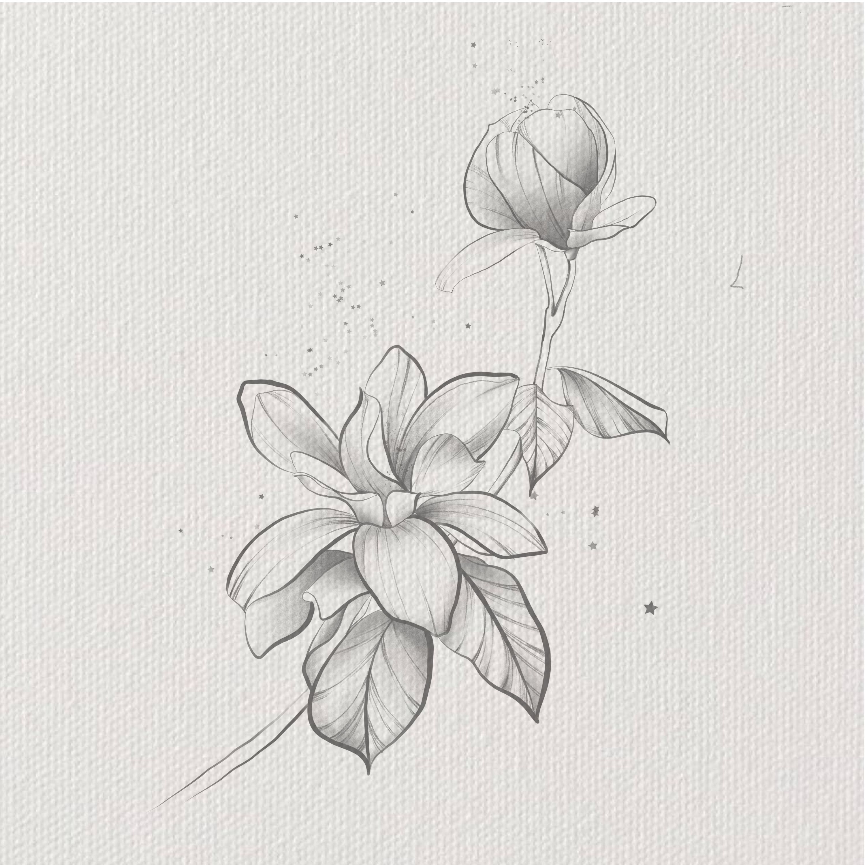 flowers tattoo