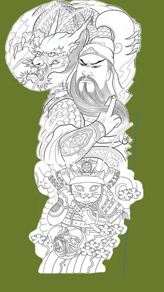 900+ ý tưởng hay nhất về Samurai tattoo trong 2026