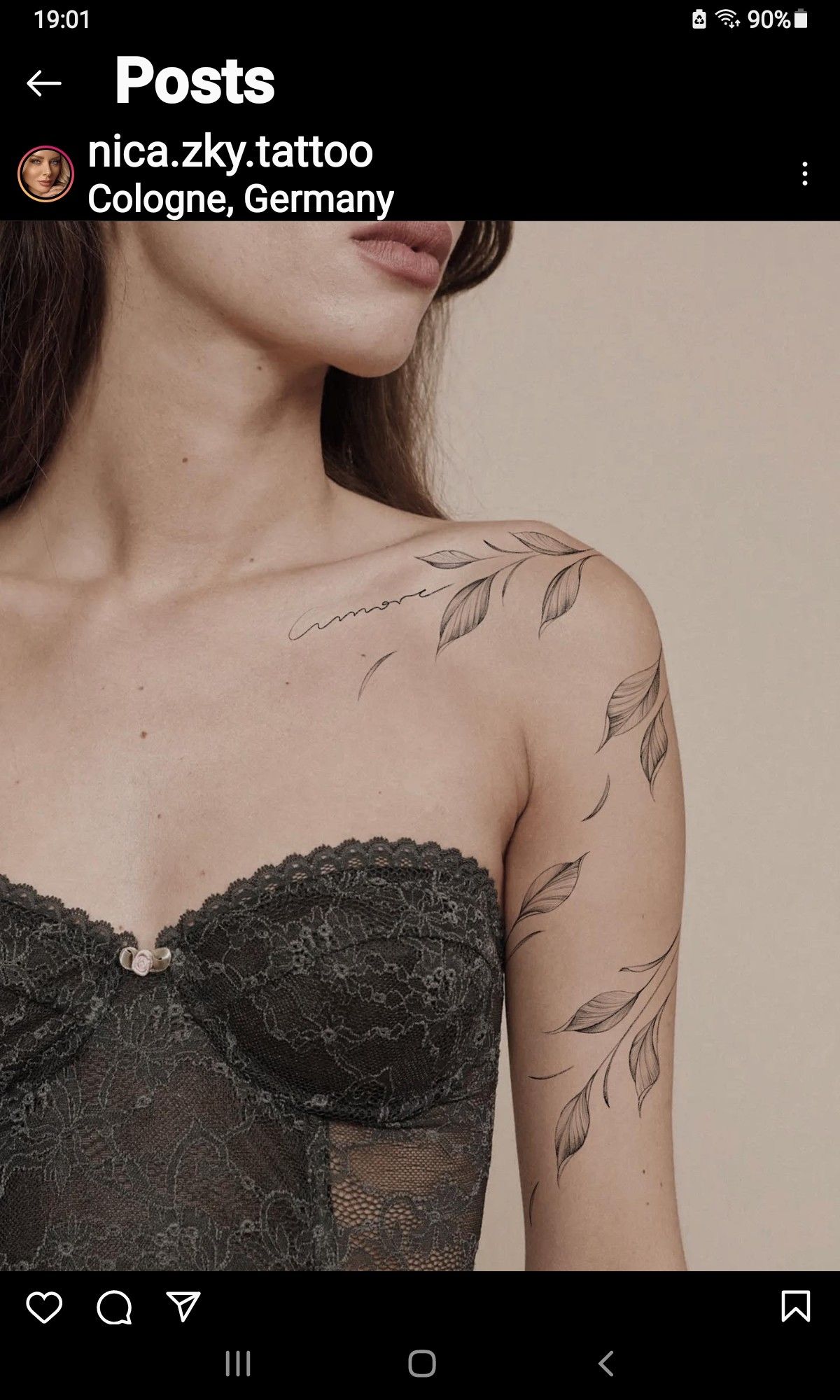 flowers tattoo