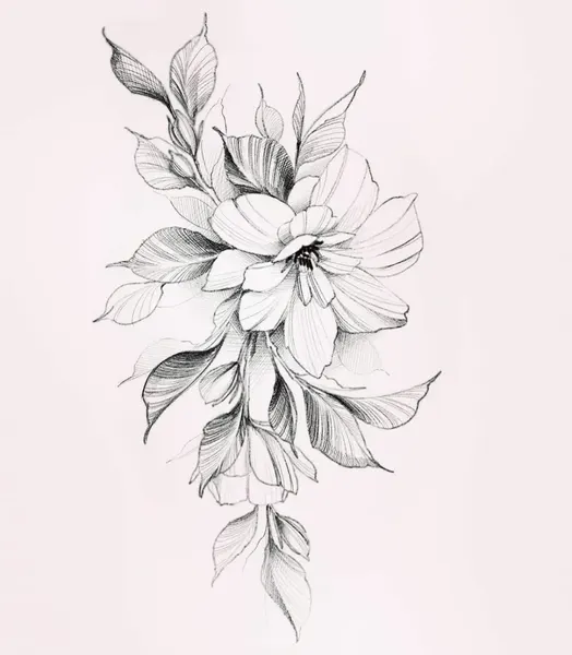 flowers tattoo