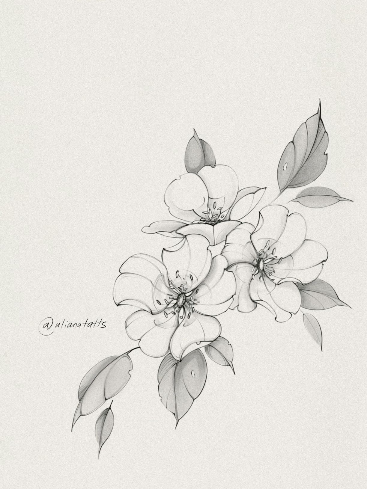 flowers tattoo