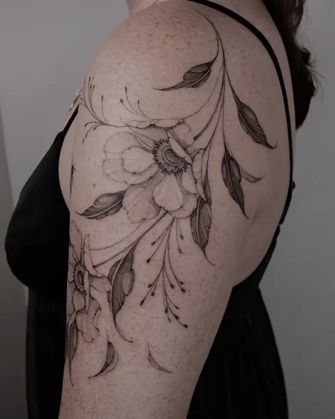 flowers tattoo
