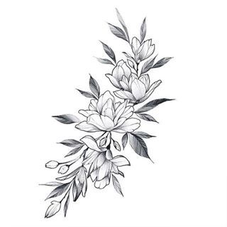 flowers tattoo