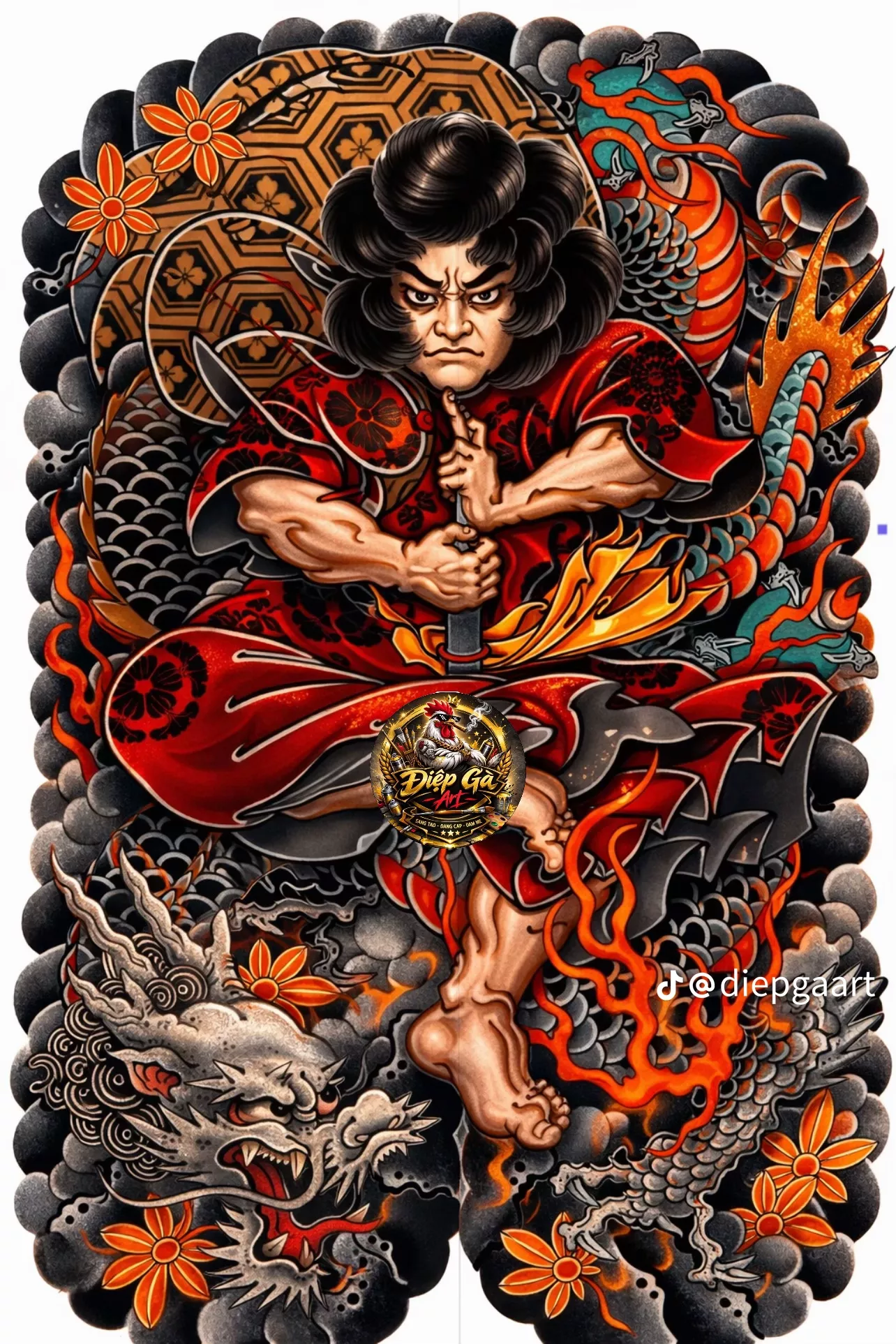 900+ ý tưởng hay nhất về Samurai tattoo trong 2026