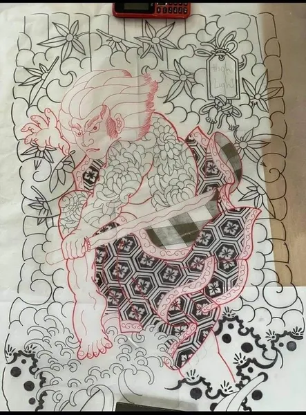 Samurai tattoo idea