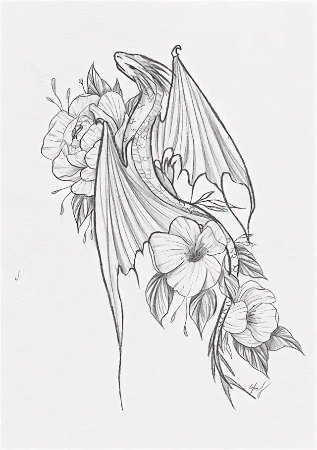 flowers tattoo